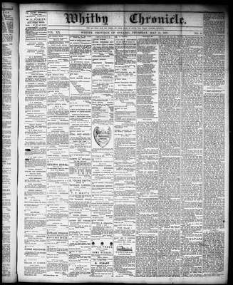 Whitby Chronicle, 11 May 1876