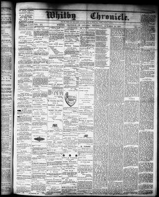 Whitby Chronicle, 19 Oct 1876