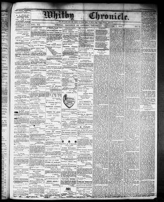 Whitby Chronicle, 7 Dec 1876