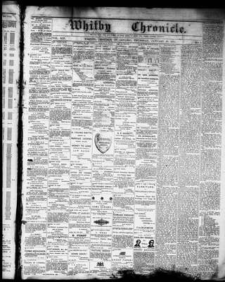 Whitby Chronicle, 25 Jan 1877