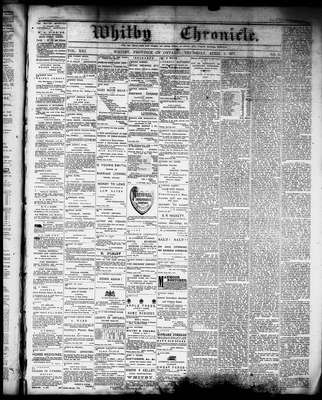 Whitby Chronicle, 5 Apr 1877