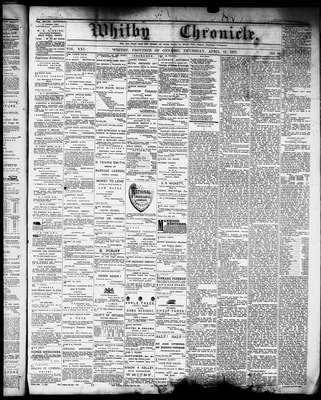 Whitby Chronicle, 12 Apr 1877