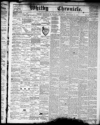 Whitby Chronicle, 13 Sep 1877