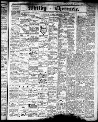 Whitby Chronicle, 4 Oct 1877