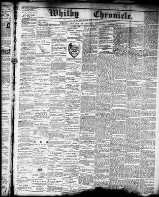 Whitby Chronicle, 22 Nov 1877