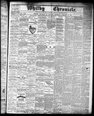 Whitby Chronicle, 17 Jan 1878