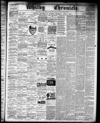 Whitby Chronicle, 4 Apr 1878