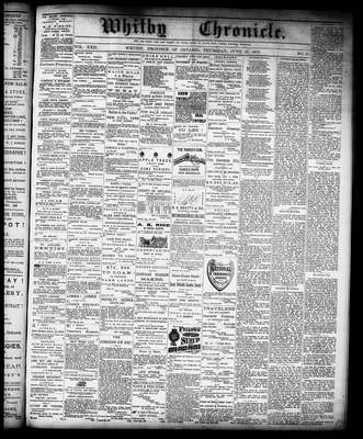 Whitby Chronicle, 27 Jun 1878