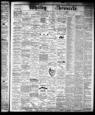 Whitby Chronicle, 26 Sep 1878