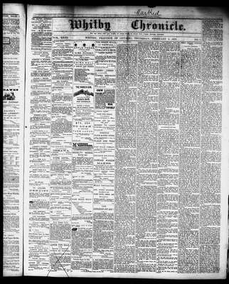 Whitby Chronicle, 6 Feb 1879