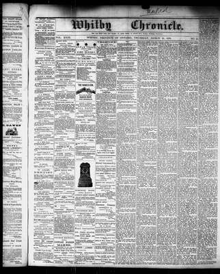 Whitby Chronicle, 20 Mar 1879