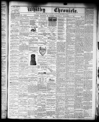 Whitby Chronicle, 25 Sep 1879