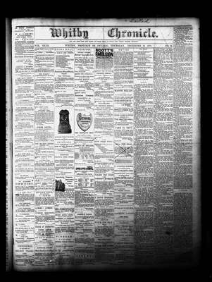 Whitby Chronicle, 18 Dec 1879