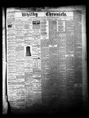 Whitby Chronicle, 1 Apr 1880