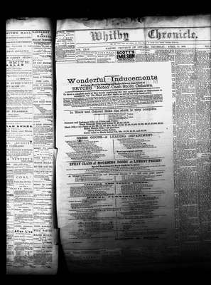 Whitby Chronicle, 15 Apr 1880