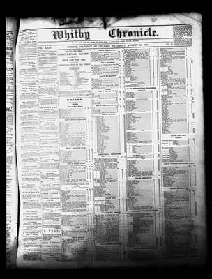 Whitby Chronicle, 19 Aug 1880