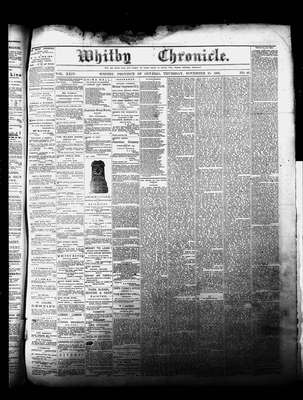 Whitby Chronicle, 25 Nov 1880