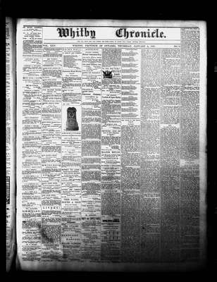 Whitby Chronicle, 6 Jan 1881