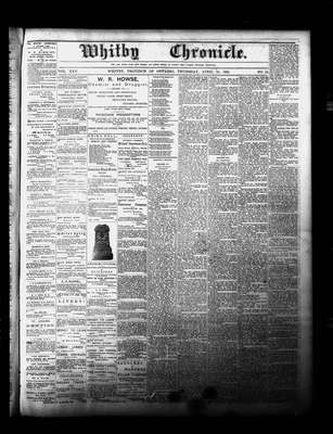 Whitby Chronicle, 28 Apr 1881