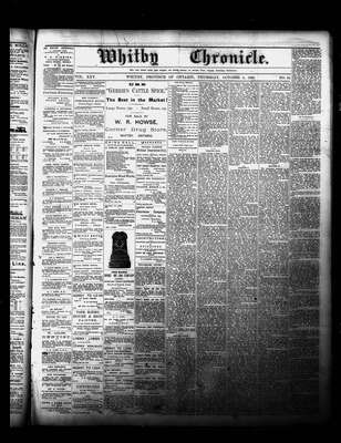 Whitby Chronicle, 6 Oct 1881