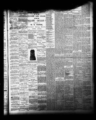 Whitby Chronicle, 2 Feb 1882