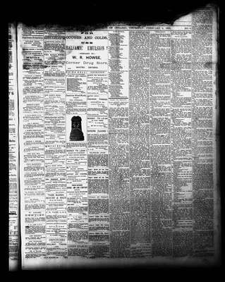 Whitby Chronicle, 9 Feb 1882