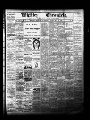 Whitby Chronicle, 18 May 1883