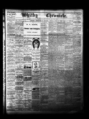 Whitby Chronicle, 1 Jun 1883