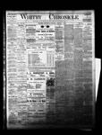 Whitby Chronicle, 7 Mar 1884