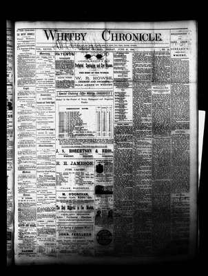 Whitby Chronicle, 27 Jun 1884