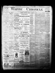 Whitby Chronicle, 17 Oct 1884