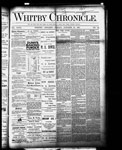 Whitby Chronicle, 28 Oct 1887