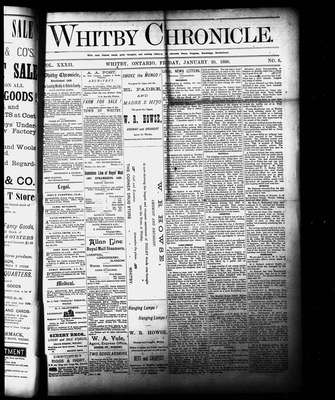 Whitby Chronicle, 20 Jan 1888