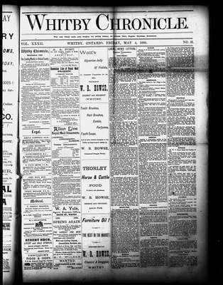 Whitby Chronicle, 4 May 1888