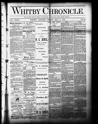 Whitby Chronicle, 11 May 1888