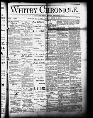 Whitby Chronicle, 8 Jun 1888