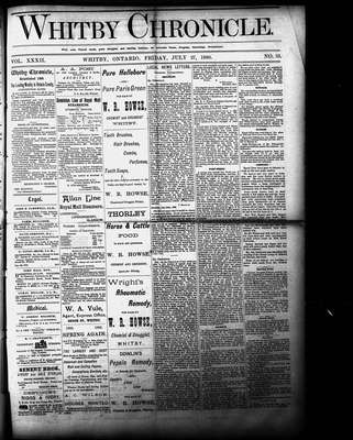 Whitby Chronicle, 27 Jul 1888