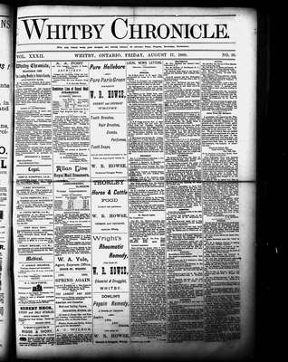 Whitby Chronicle, 17 Aug 1888