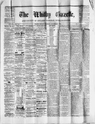 Whitby Gazette, 26 Nov 1868