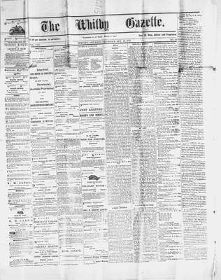 Whitby Gazette, 13 Oct 1870