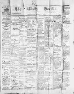 Whitby Gazette, 20 Oct 1870