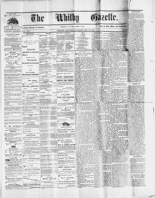 Whitby Gazette, 27 Oct 1870