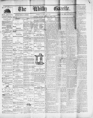 Whitby Gazette, 2 Feb 1871