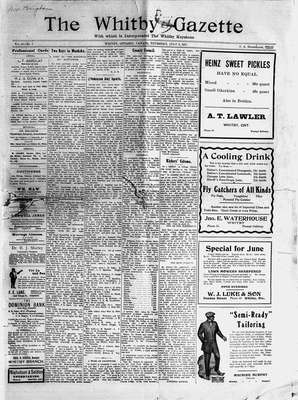 Whitby Gazette, 6 Jul 1911