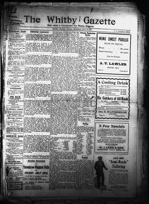 Whitby Gazette, 27 Jul 1911