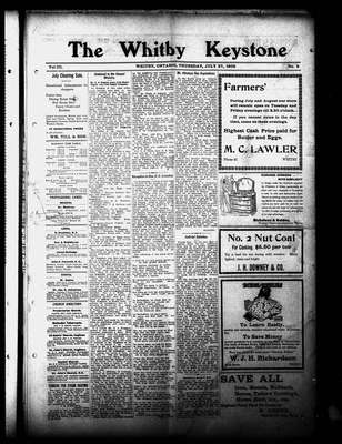 Whitby Keystone, 27 Jul 1905