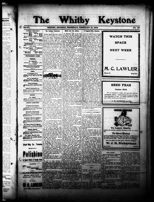 Whitby Keystone, 15 Feb 1906