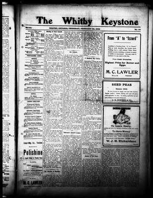 Whitby Keystone, 22 Feb 1906