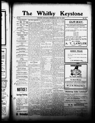 Whitby Keystone, 10 May 1906