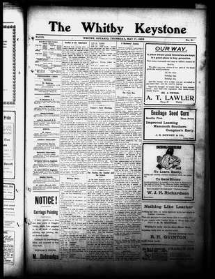 Whitby Keystone, 17 May 1906